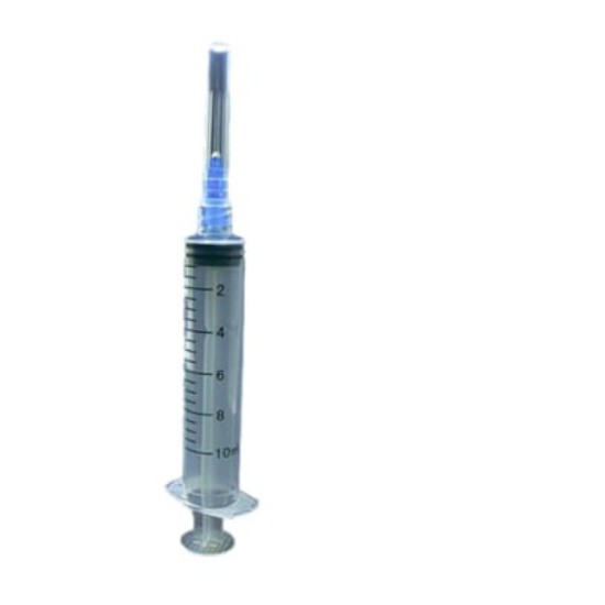 SUPER UNION Syringe 10ml Luer Lock 22g 1 1/2
