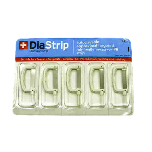 Dentasonic Diastrip 5 Pieces Confection, 1 Side Coated 15 Micron