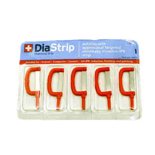 Dentasonic Diastrip 5 Pieces Confection, 1 Side Coated 40 Micron