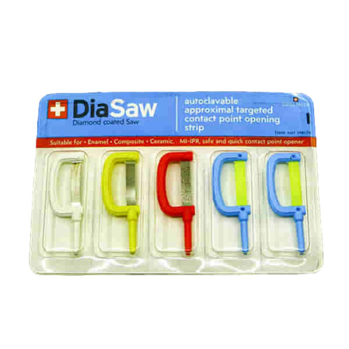 Dentasonic Diastrip Saw, 2 Sides Coated 1x15, 25, 40, 2xpolistrip